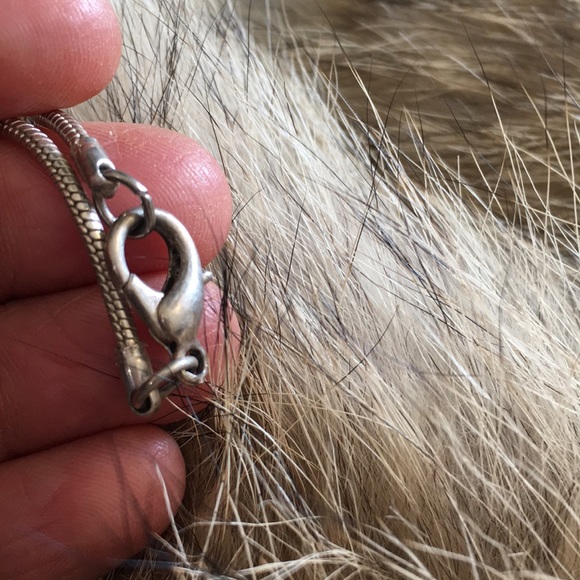 CHICOS silver statement piece, Japanese symbols - Picture 5 of 5